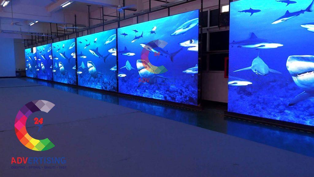 Màn hình Led P7.62 trong nhà