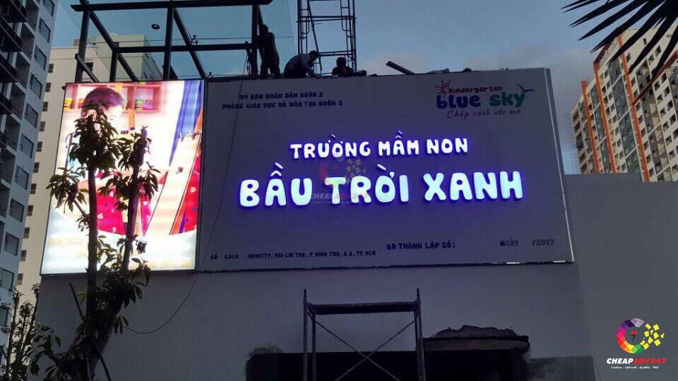 làm bảng hiệu tại quận 2