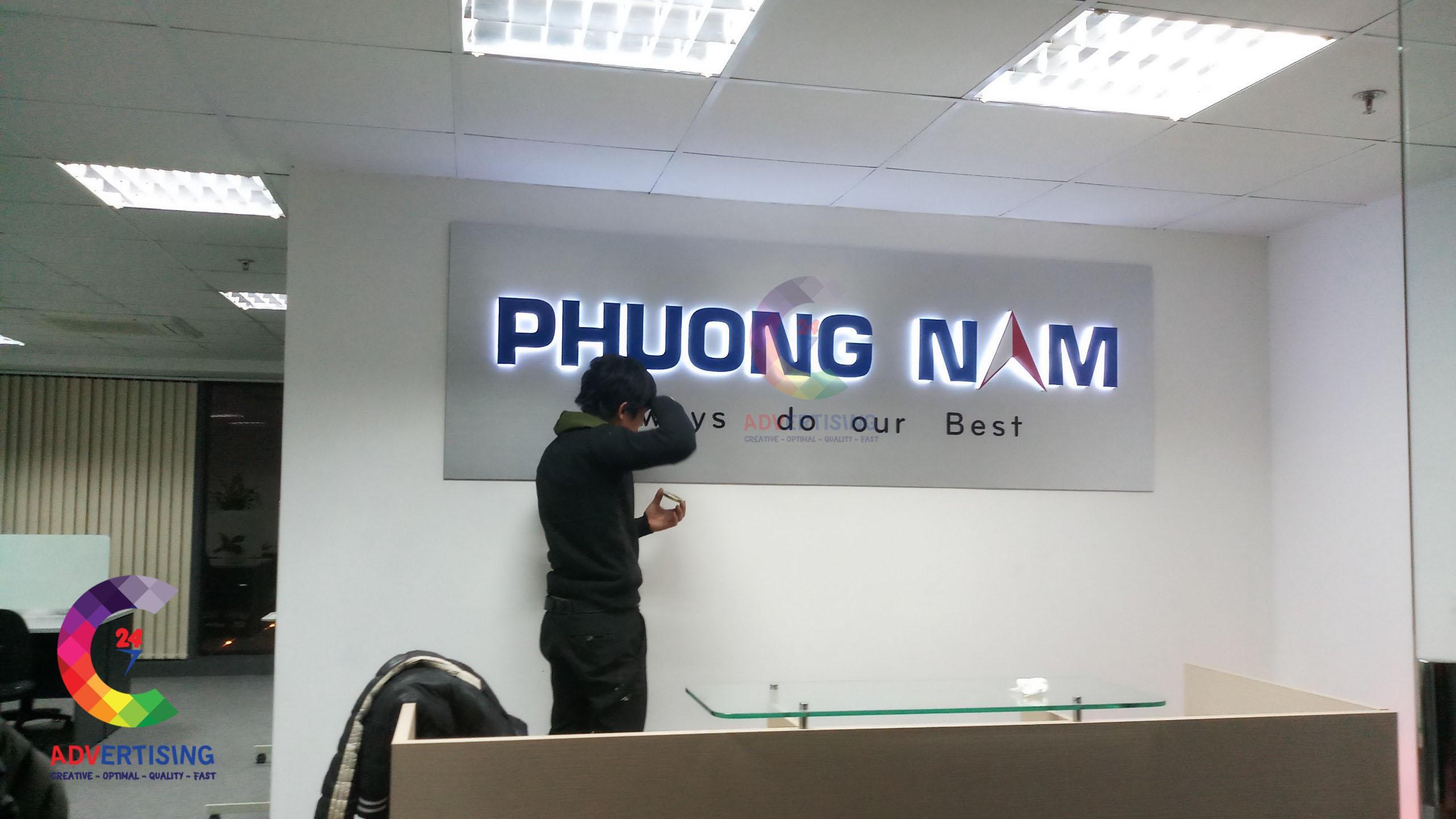 Làm logo văn phòng công ty, bảng hiệu công ty uy tín nhất tại Hồ ...