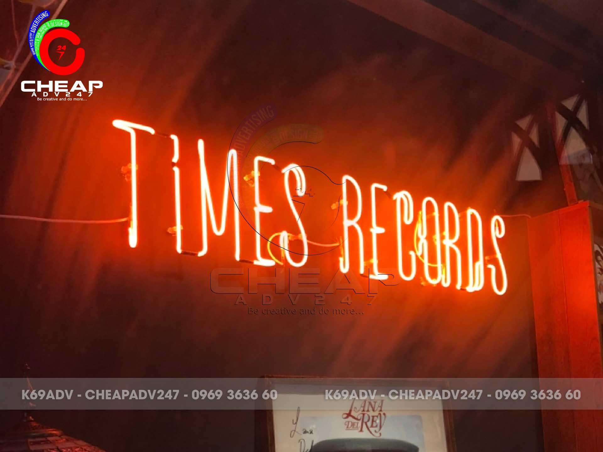 LÀM ĐÈN NEON SIGN TẠI TPHCM 3 Hình làm đèn neon sign do Cheapadv247 thực hiện