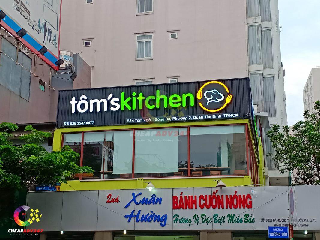 ảnh làm bảng hiệu quận tân bình