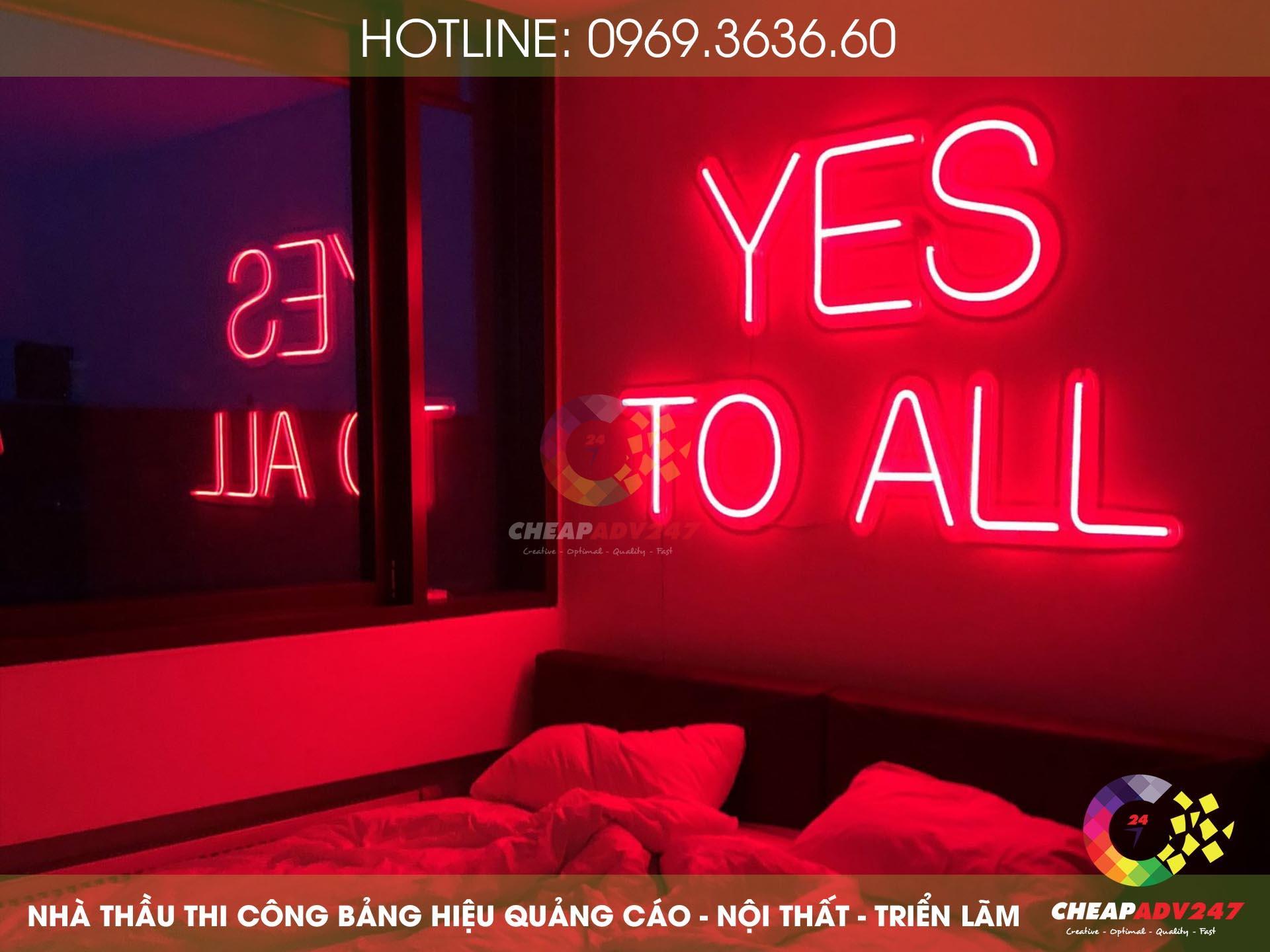 ảnh làm đèn neon sign tại cheapadv247