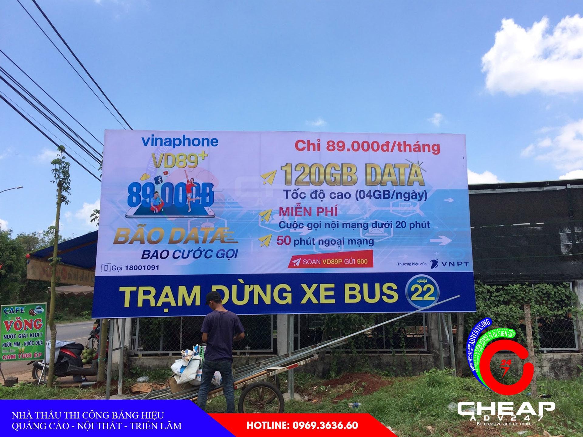 Ảnh báo giá làm bảng hiệu quảng cáo Hiflex tại cheapadv247
