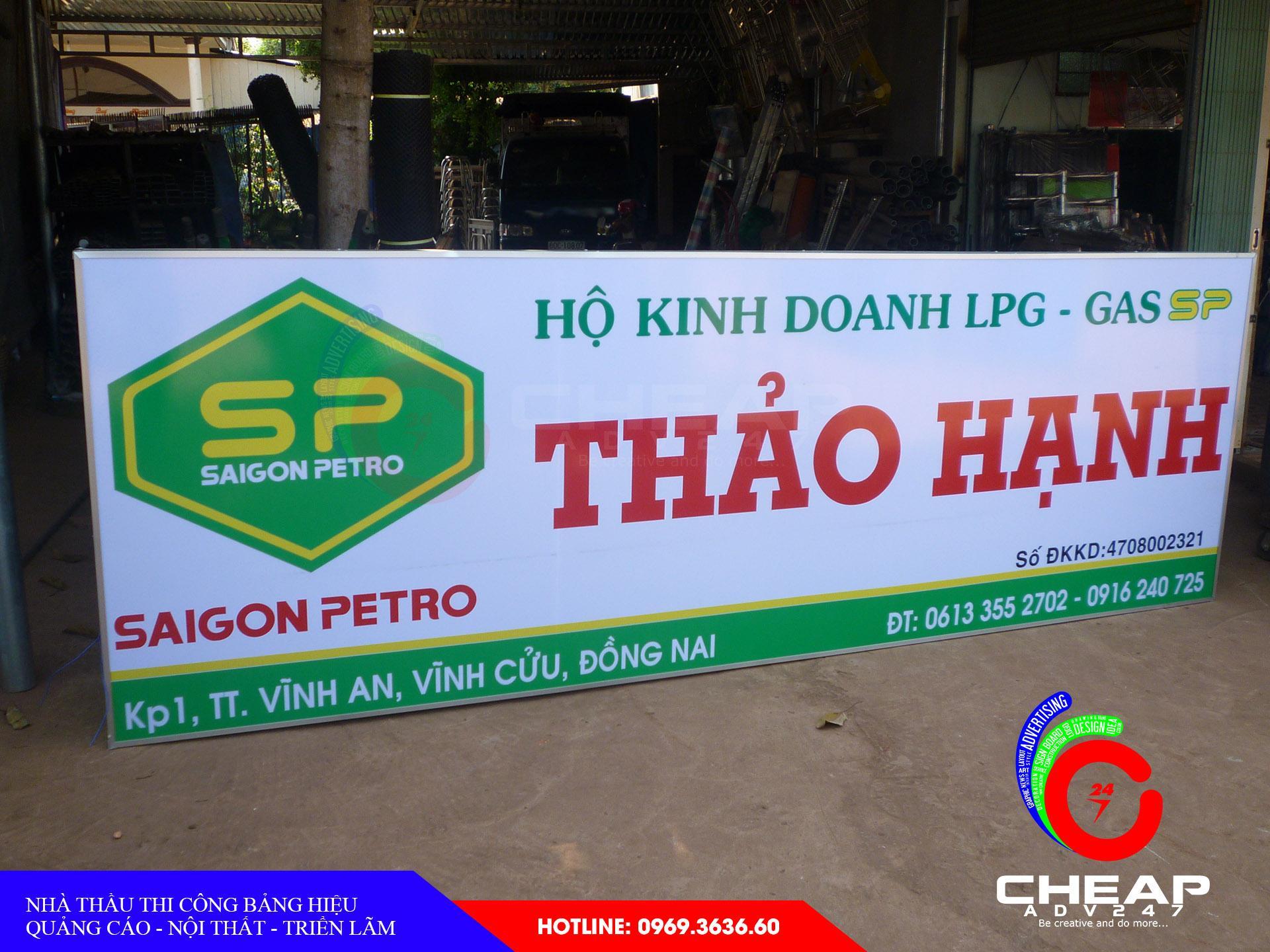 Ảnh làm bảng hiệu tole in decal tại cheapadv247