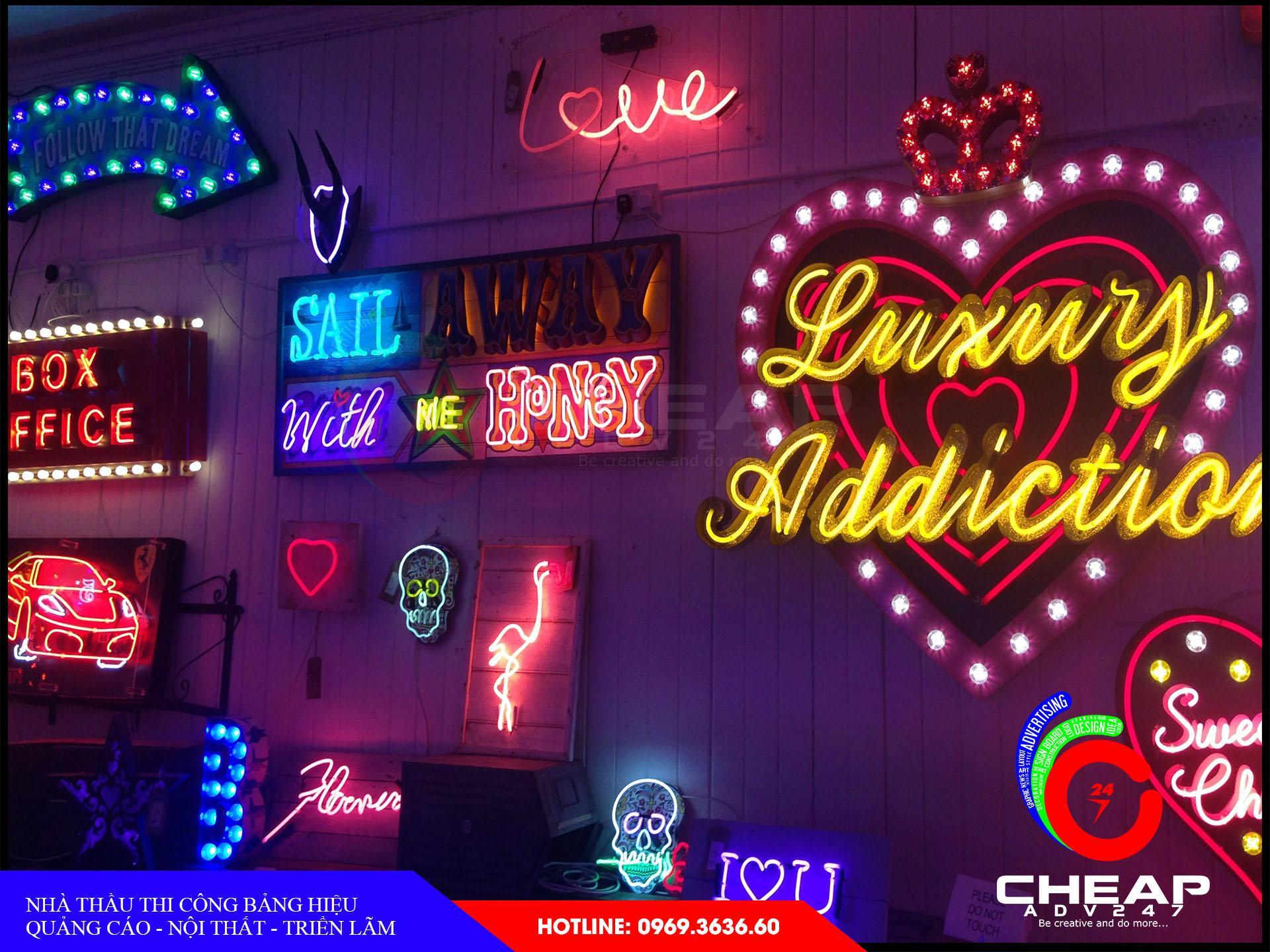 Ảnh làm đèn neon sign tại đà lạt do cheapadv247 thi công