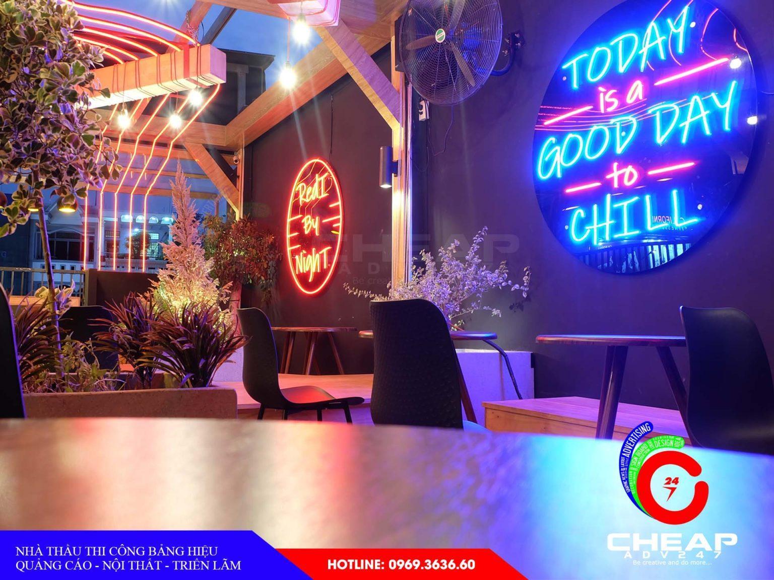làm bảng hiệu neon sign tại bến tre