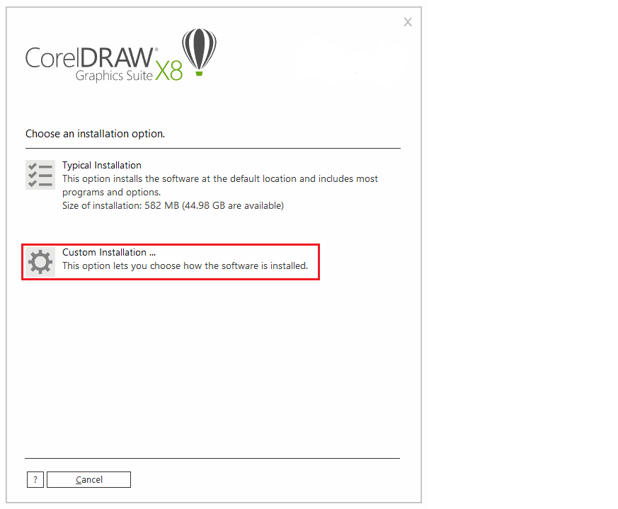 Tải CorelDraw X8 full crack bản cập nhật đầy đủ nhất 4 Cài đặt