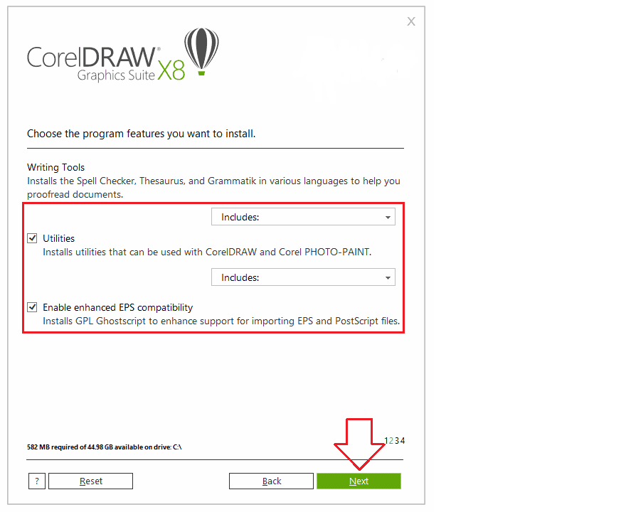 Tải CorelDraw X8 full crack bản cập nhật đầy đủ nhất 6 Cài đặt