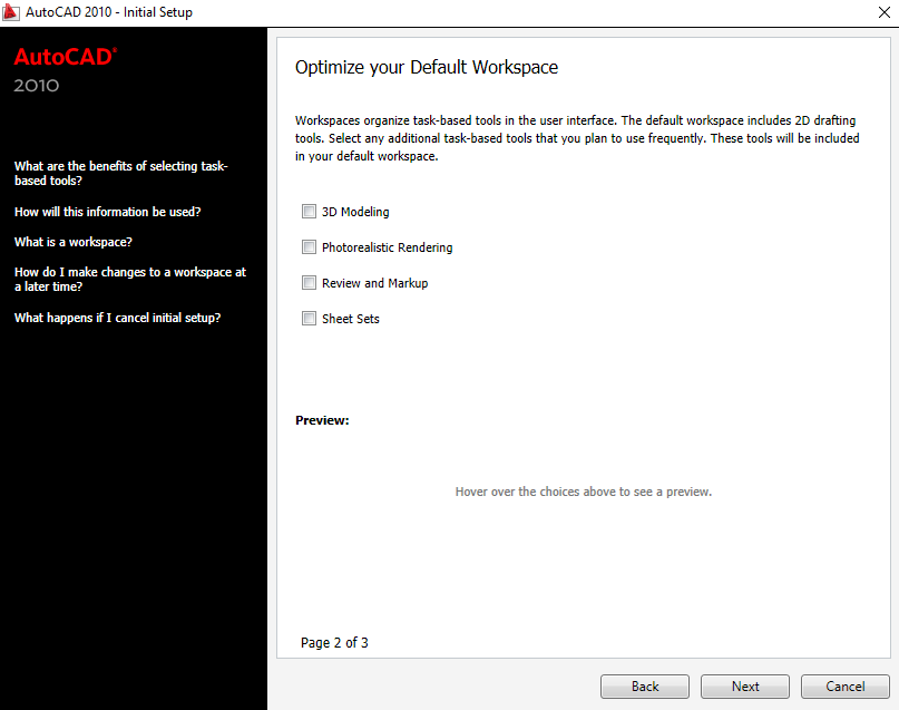 Download AutoCAD 2010 full crack bản update mới nhất 9 Cài đặt