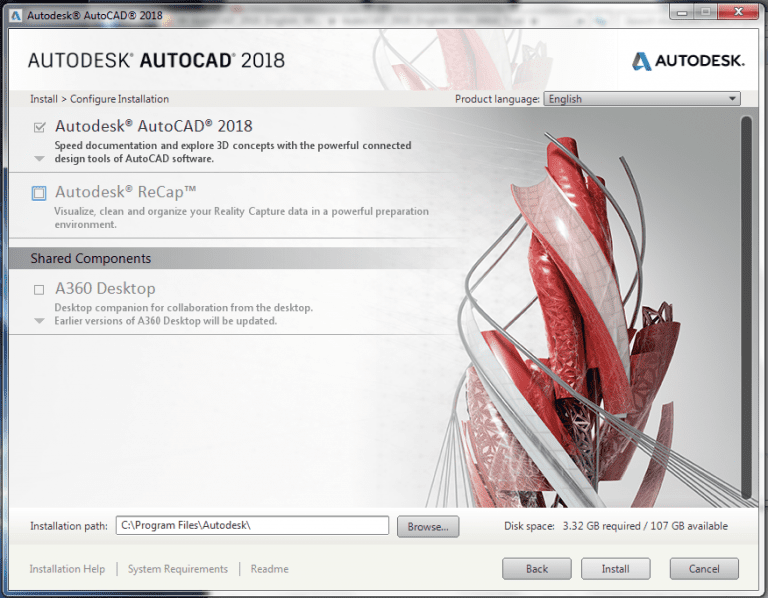 Download AutoCAD 2018 full crack bản cập nhật mới nhất 5 Cài đặt