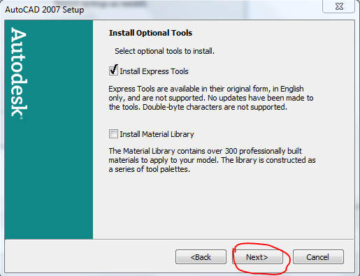 Download Autocad 2007 full crack đã test 100% 10 Cài đặt