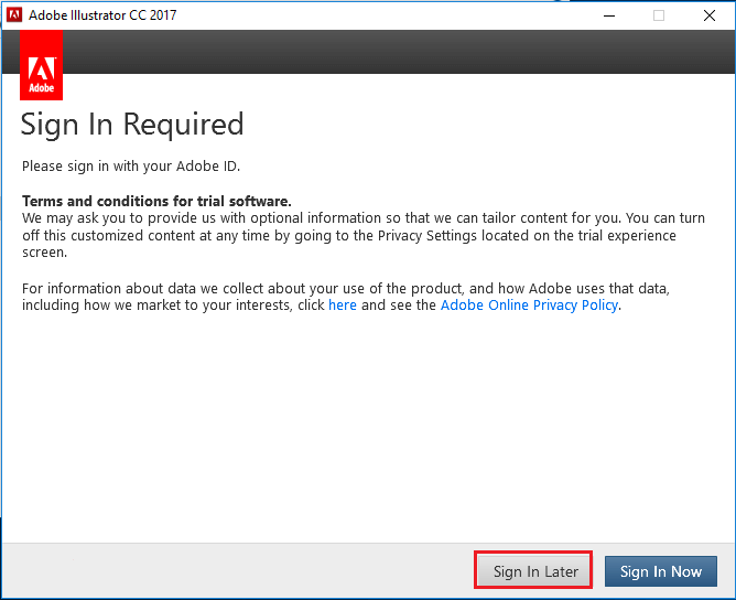Download Adobe illustrator cc 2017 full crack bản update mới nhất 4 Cài đặt