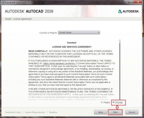 Cài đặt AutoCad 2019 full crack bản cập nhật đầy đủ nhất 4 Cài Đặt