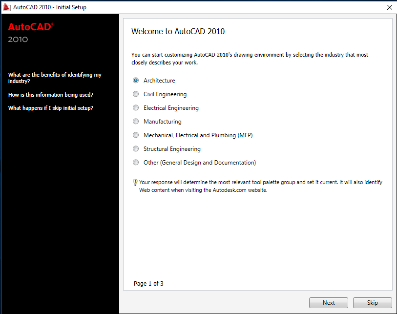 Download AutoCAD 2010 full crack bản update mới nhất 8 Cài đặt